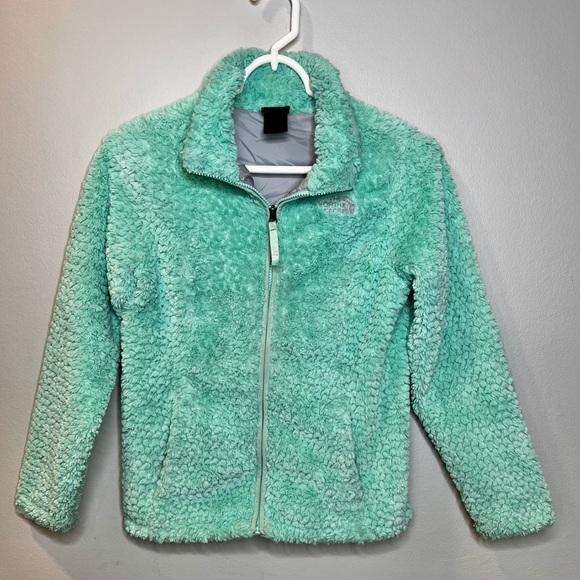 The Northface  Girls Laurel Fleece Full Zip Jacket Size Medium - Picture 2 of 5